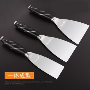 一体不锈钢油灰刀刮地板铲刀刮刀多用途抹泥刀厚薄款腻子刀美缝铲