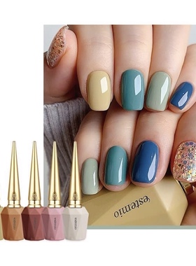 NEW!韩国进口estemio甲油胶秋2022秋季莫兰迪色温柔气质风蜜糖