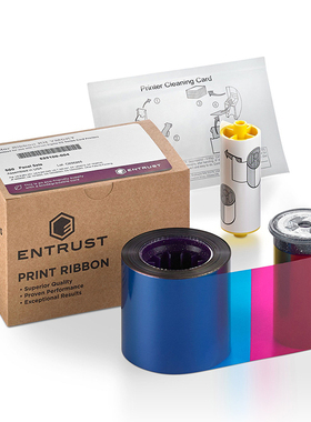 Entrust DS1/DS3证卡打印机525100-004-S082色带525100-001-R082