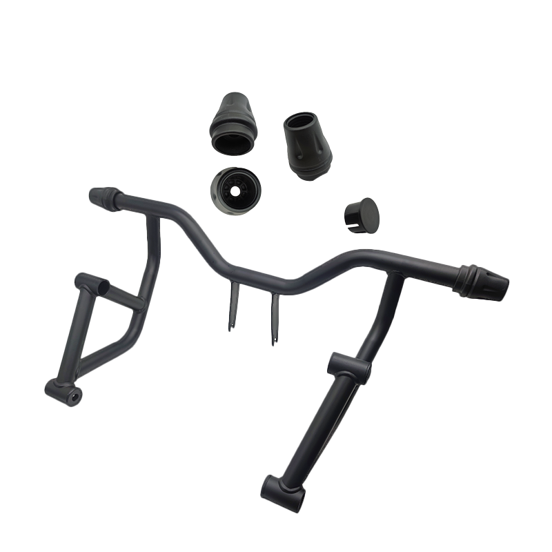 适用豪爵TR300摩托车保险杠HJ300/3A护杠防摔杠 竞技杠防摔球管塞