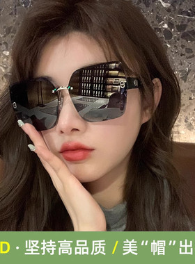 RD太阳镜墨镜女2025新款开车偏光防晒防紫外线女款眼镜大框显脸小