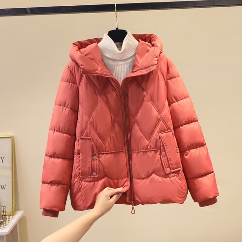 2025新款羽绒棉服女短款加厚保暖棉衣时尚洋气百搭冬季小棉袄外套