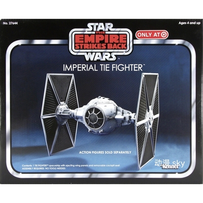 星球大战载具TVC钛战机target限定3.75寸人偶兵人模型飞船玩具h旧