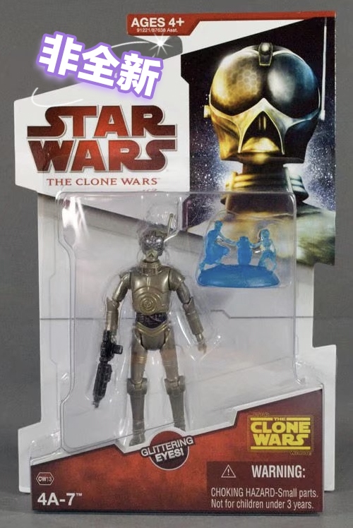 星球大战克隆战争间谍机器人4A-7可动人偶兵人玩具模型公仔摆件礼