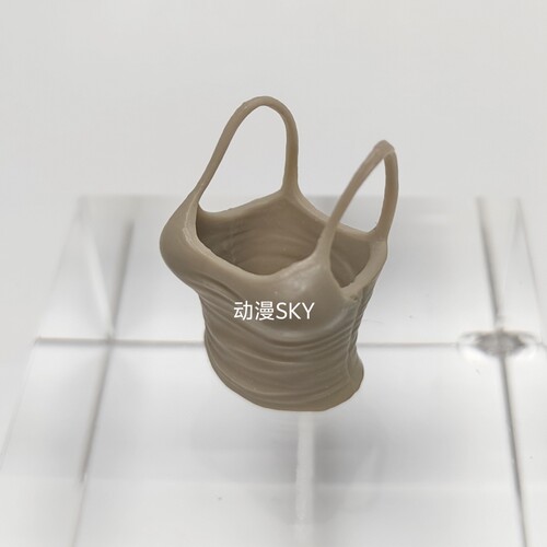 女兵人衣服配件吊带上衣绿谷3.75寸可动人偶1/18模型玩具酸雨暗源