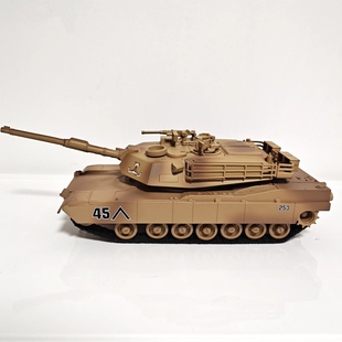 绝版美军M1A1坦克模型兵人载具战车玩具老货宝柏NewRay车模怀旧藏