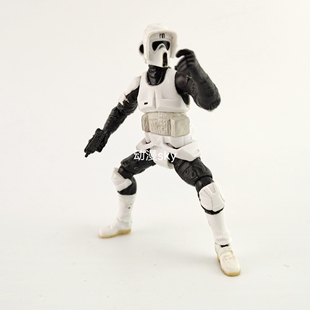 星球大战帝国侦察兵摩托兵斥候3.75可动人偶暴风兵人模型白兵玩具