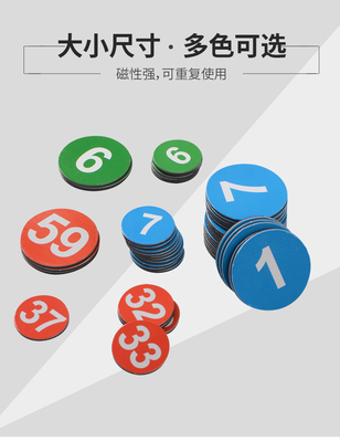 磁性数字贴直径235厘米
