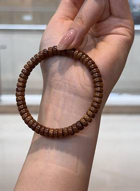 库克药片直切单圈手链文玩时尚饰品佛珠手串简约百搭配饰礼物手串