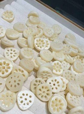 驼骨藕片diy配件手工编织手绳项链文玩佛珠时尚配饰品隔珠DIY串珠