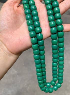 雪巴琉璃108佛珠 古法秘制琉璃念珠 星月金刚菩提配饰