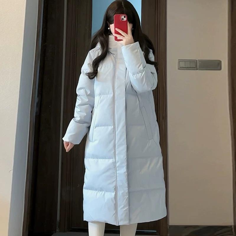 高级感超好看羽绒棉服女2025年新款冬季中长款加厚棉衣棉袄外套潮