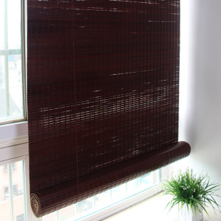 亏本清仓防霉防腐高遮光竹窗帘卷帘客厅阳台餐厅办公室茶楼遮阳帘