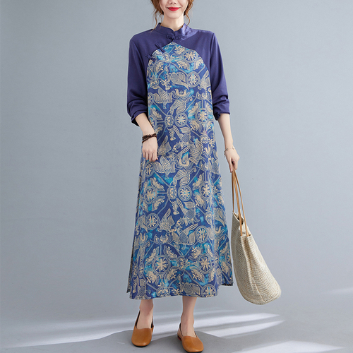 淼淼文艺大码女装 ZZWYDMNZ9581