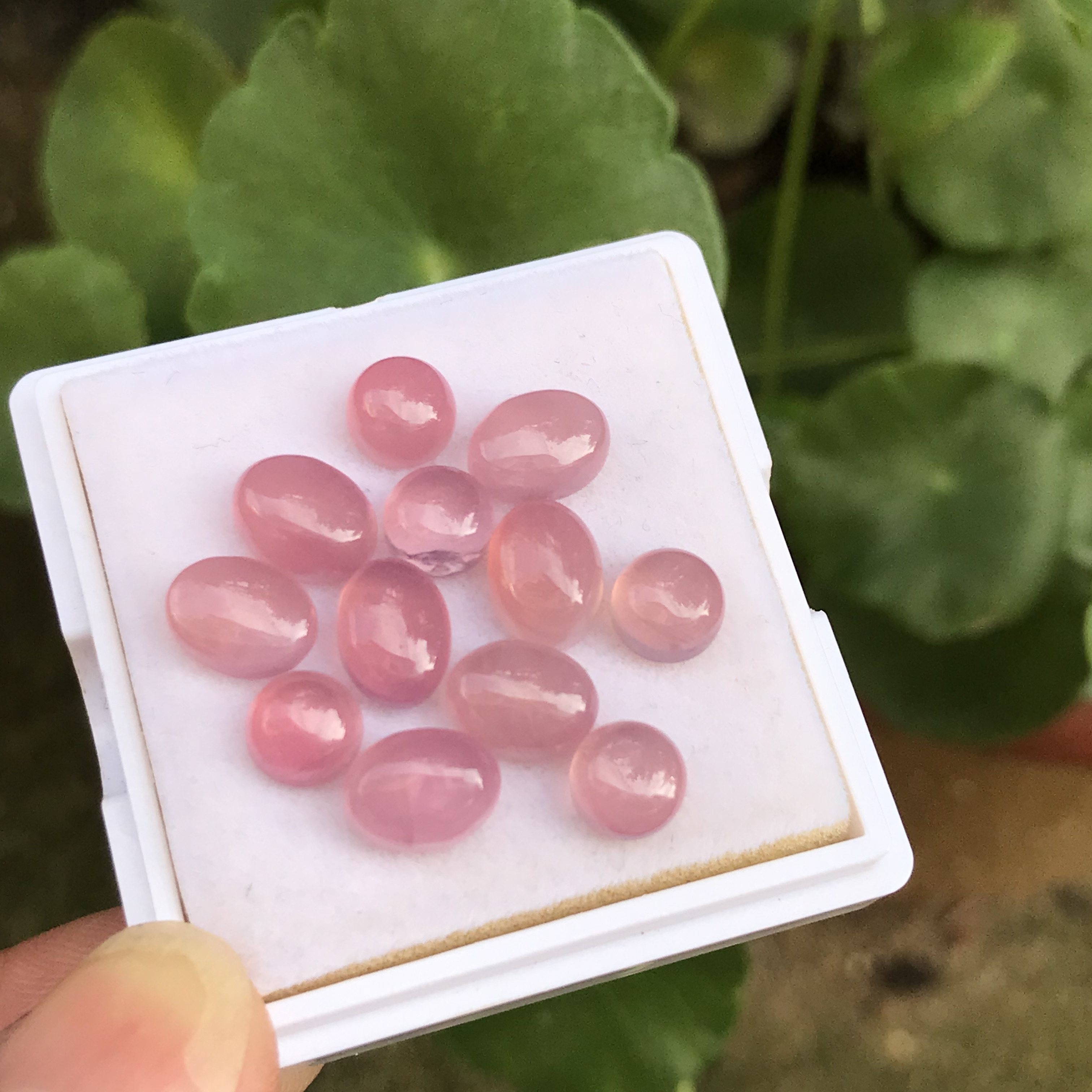 天然马达加斯加粉晶椭圆形戒面裸石蛋面镶嵌戒指吊坠手链,饰品/流行首饰/时尚饰品新,戒指/指环,淘宝优惠券,粉丝福利购,淘宝优惠卷