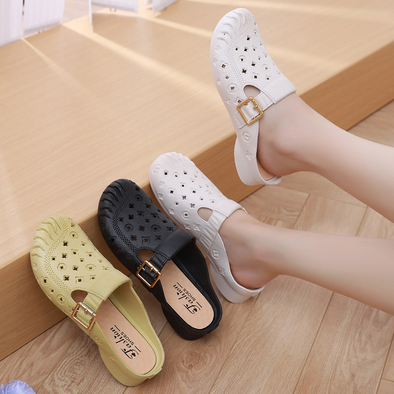 夏季爆款包头拖女2025夏季新款外穿时尚平底百搭沙滩海边配裙子鞋,女鞋,包头拖,淘宝优惠券,粉丝福利购,淘宝优惠卷