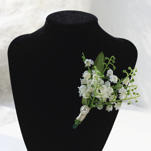 唯美伴郎伴娘商务手腕胸襟花