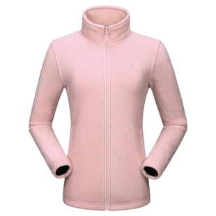 骆驼运动抓绒衣户外男女立领摇粒绒秋季新款保暖双面加绒上衣外套