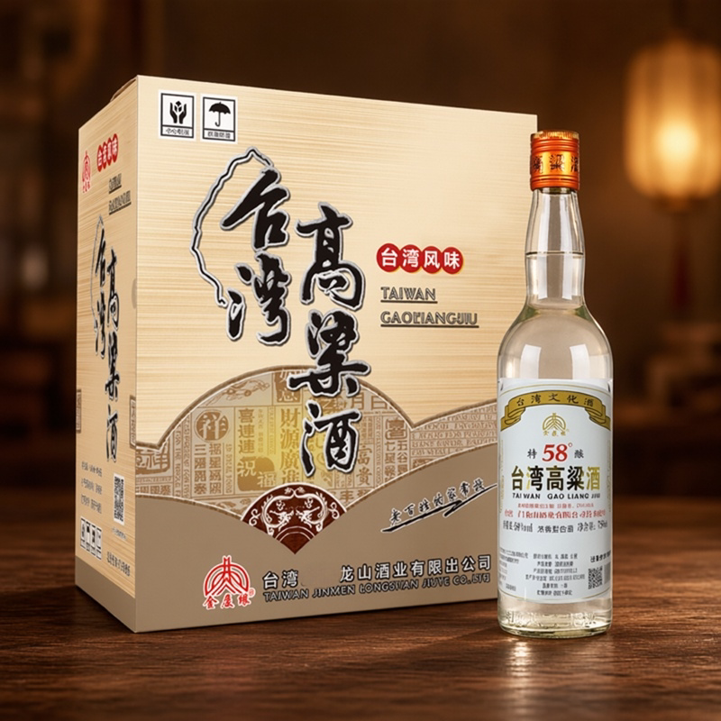 58度浓香型口粮酒金厦缘750ml