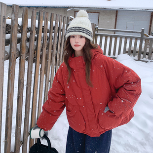 3760 2B110 P265 K418 50绒 新款 红色羽绒服 首发