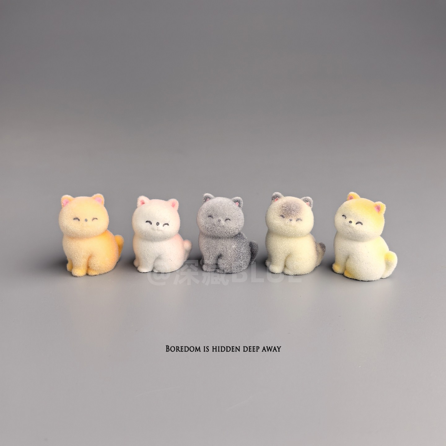 无聊了，可爱猫咪治愈桌面摆件