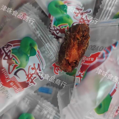 好运来烧果李子干散装称重蜜饯果脯湖州特产休闲零食500克包邮