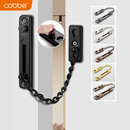 卡贝防盗链门链免打孔门栓内反锁扣酒店安全链阻门神器快速锁卡扣