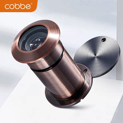 卡贝防盗门广角猫眼门镜防撬堵孔