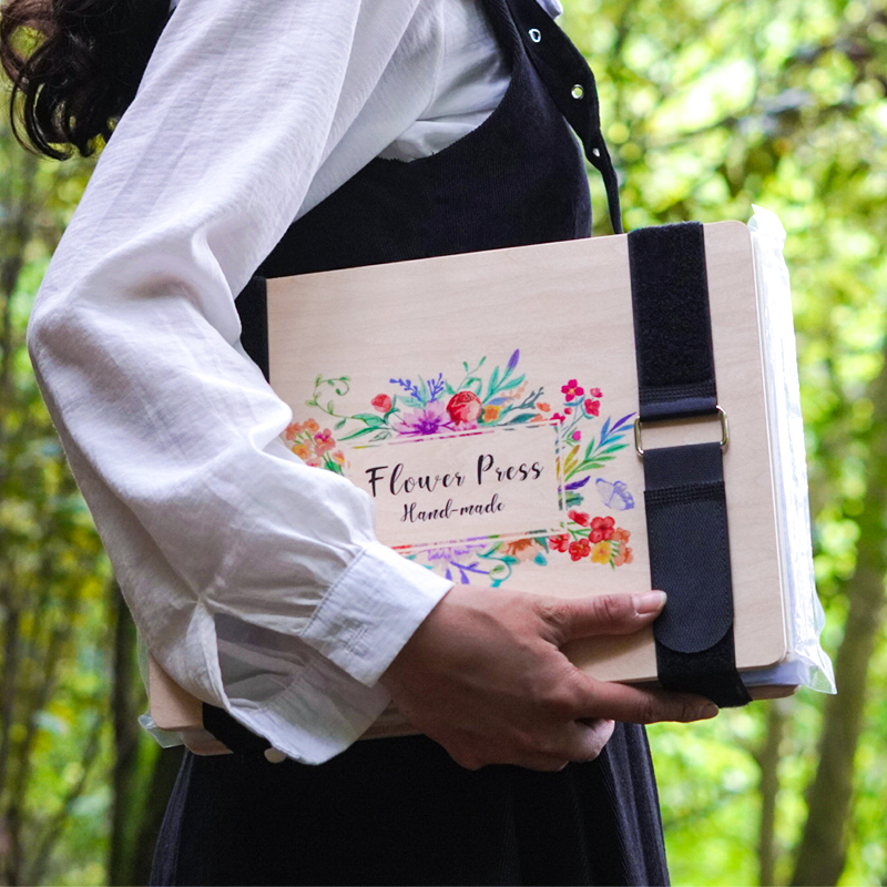 锅锅全新押花器押花工具干花diy材料包植物标本压花板文艺绣球花