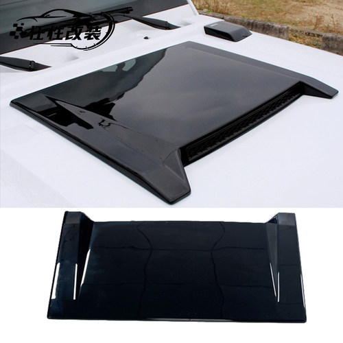 奇瑞iCAR V23/03/03黑武士机盖罩防护罩引擎盖装饰贴越野套件改装