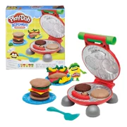 Chơi Doh Gối Puzzle Color Mud Delicious Burger Set Children Handmadeine Toy Toy Net - Đất sét màu / đất sét / polymer đất sét,