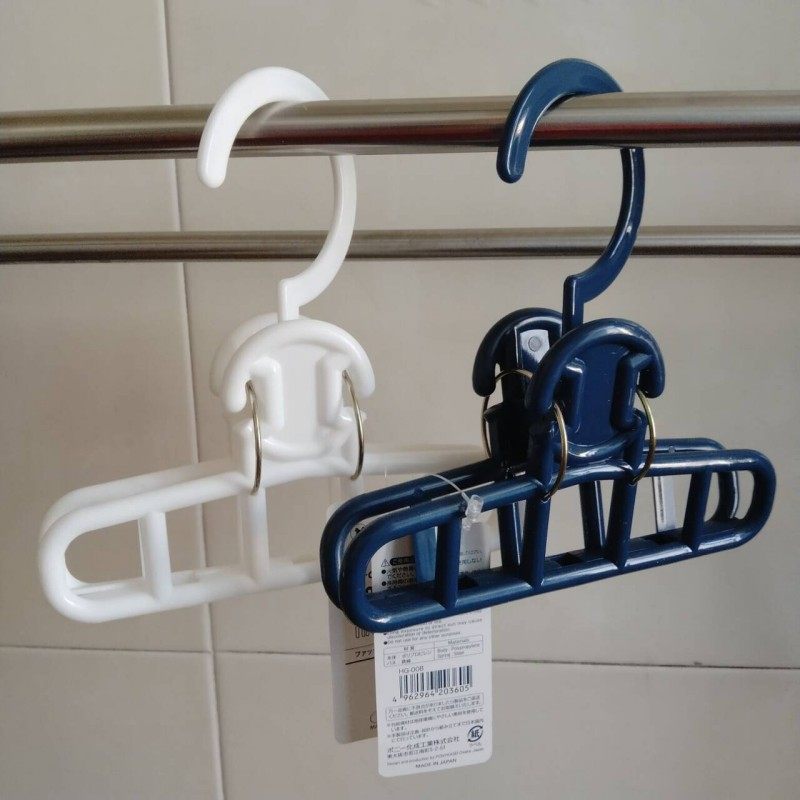 日本进口FASHION360度旋转带挂钩多功能大夹子丝巾挂架零食封口夹,收纳整理,夹子/收纳夹子,淘宝优惠券,粉丝福利购,淘宝优惠卷