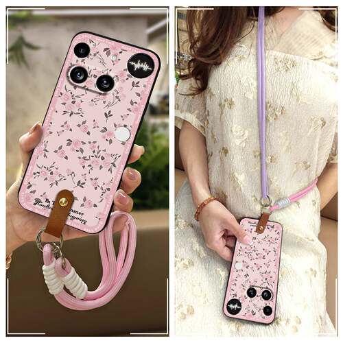 适用Nothing Phone3手机壳可爱质感数码情侣手提青春散热女款花朵