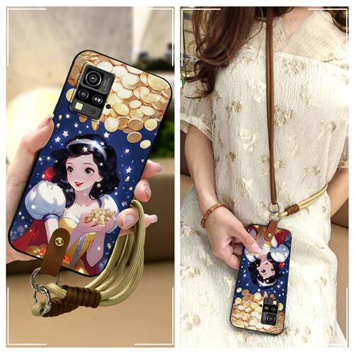 适用凌度BV4800/Blackview BV4800SE/BV4800Pro手机壳女款防尘挂绳卡通潮流情侣简约青春质感散热数码Q版硅胶
