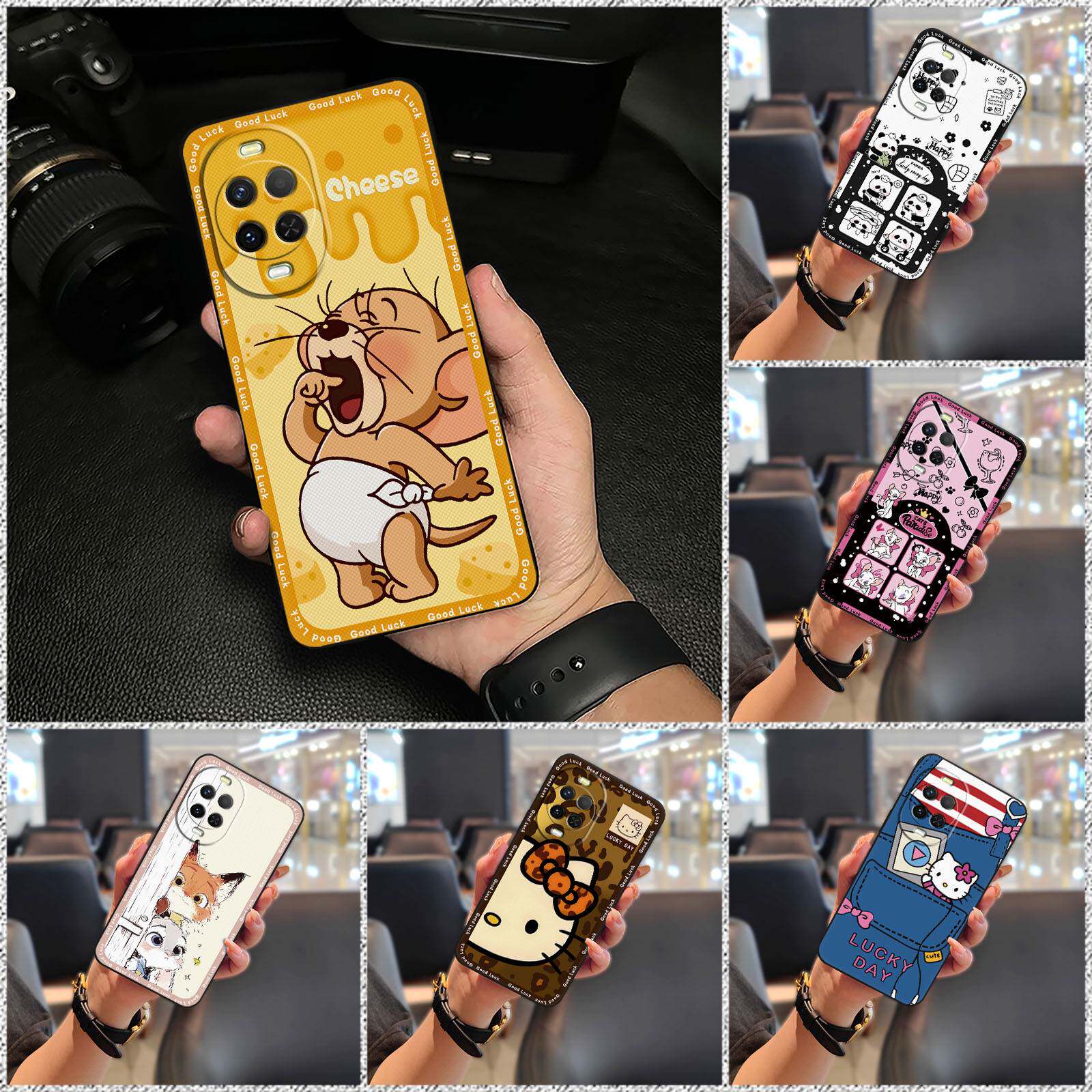 适用华为Nova15手机壳防尘青春情侣新款软壳数码潮流质感动漫女