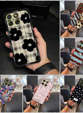 适用MOTO Edge70/X70 Air手机壳创意散热油画潮流涂鸦奢华硅胶女