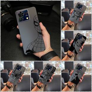 适用中兴Blade V50 Vita手机壳全包边简约纯色卡通创意CP软壳质感男女款数码散热可爱硅胶新款动漫趣味个性