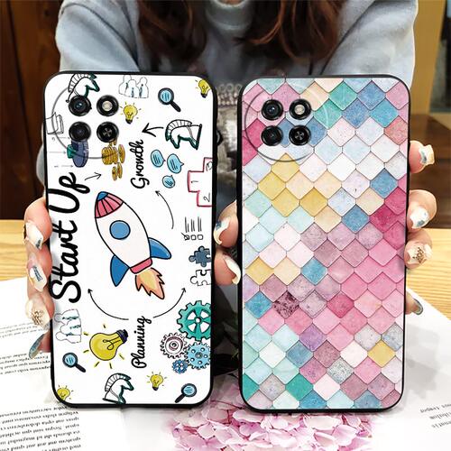 适用Itel S23/S665L手机壳创意奢华数码纯色搞怪新款动漫全包边硅胶情侣散热男女款女红防尘个性质感简约青春