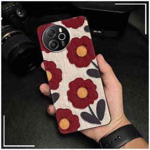 适用凌度Shark8/Blackview Oscal Tiger12手机壳奢华潮流搞怪花