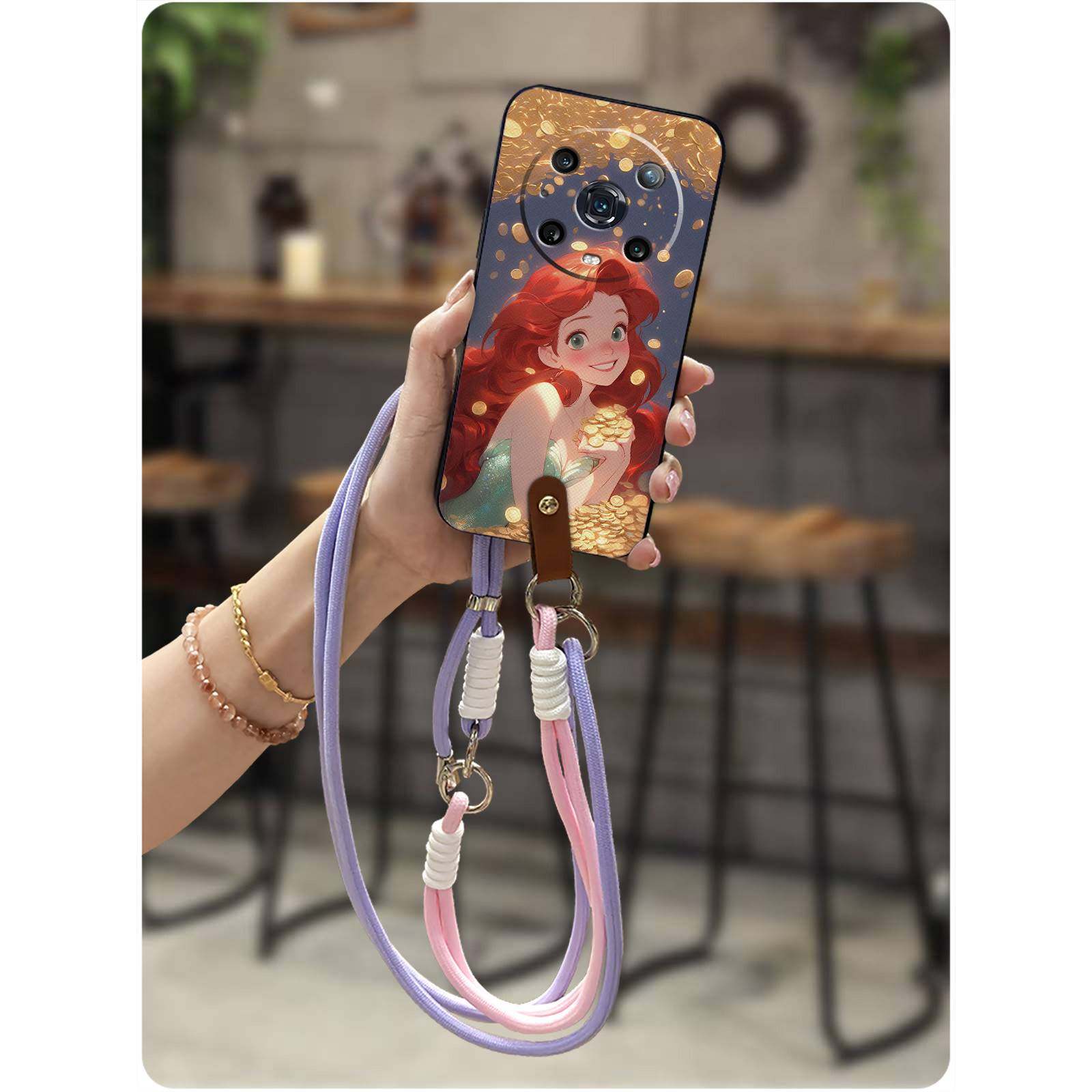 适用华为荣耀Magic4 Pro手机壳可爱防尘质感卡通情侣青春潮