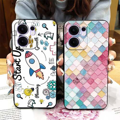 适用OPPO Reno13F/13FS手机壳散热硅胶防尘新款女质感卡通潮流情侣简约个性纯色男女款数码搞怪青春动漫可爱