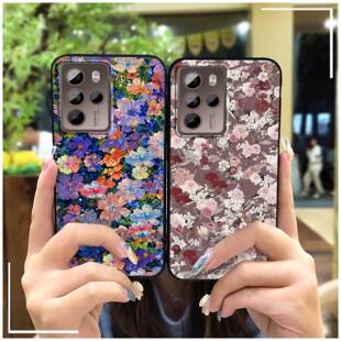 适用HTC U23 Pro/U23手机壳硅胶防尘奢华趣味情侣新款搞怪油画女