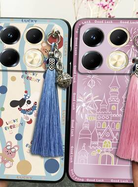 适用infinix Note40 4G/X6853手机壳质感散热卡通简约新款软壳