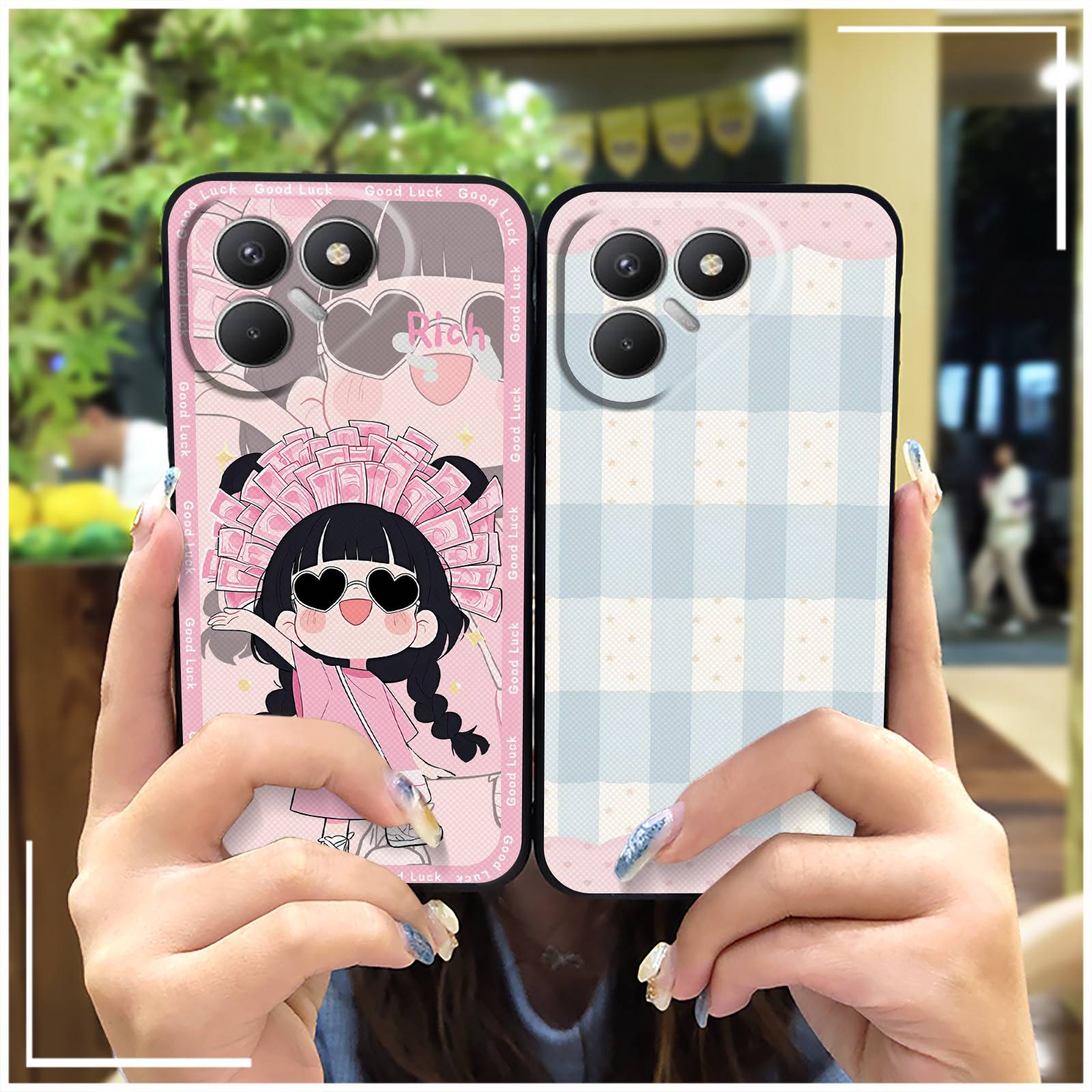 适用Tecno Pova7 4G/LJ6/Pova7 Neo手机壳数码趣味奢华纯色简约