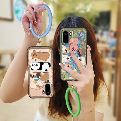 适用1+Ace6/OnePlus Ace6/一加ACE6手机壳防尘液态创意质感动漫圆环可爱趣味散热手环男女款挂手腕硅胶青春