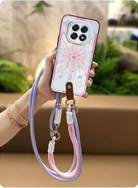 适用OPPO A5 5G 2025国内版/F29 5G/A6Plus手机壳潮流女款挂脖防尘创意挂绳简约手提全包边情侣可爱数码斜跨