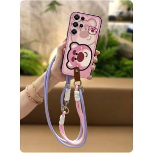 适用欧奇C61/Oukitel C61 Pro手机壳数码双色质感创意散热挂脖Q版