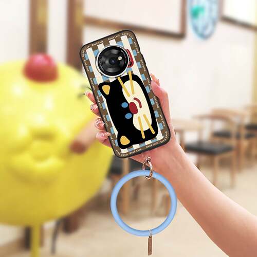 适用TCL Suixuetang M1/随学堂M1/OneTouch T615N手机壳男女款动漫可爱液态情侣奢华手环青春软壳趣味简约