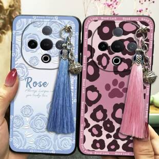 适用VIVO Y300 5G国内版/Y300C 5G手机壳防尘古风简约流苏铃铛