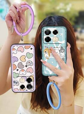 适用infinix Note40 Pro 4G/X6850手机壳个性动漫情侣手环新款